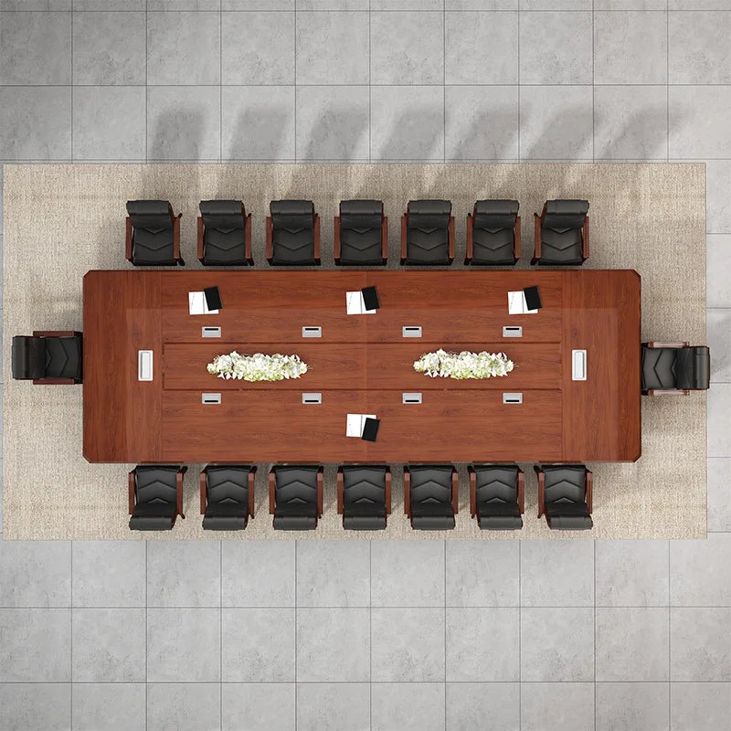 Simple modern fashion conference table long table company conference room meeting table negotiation table