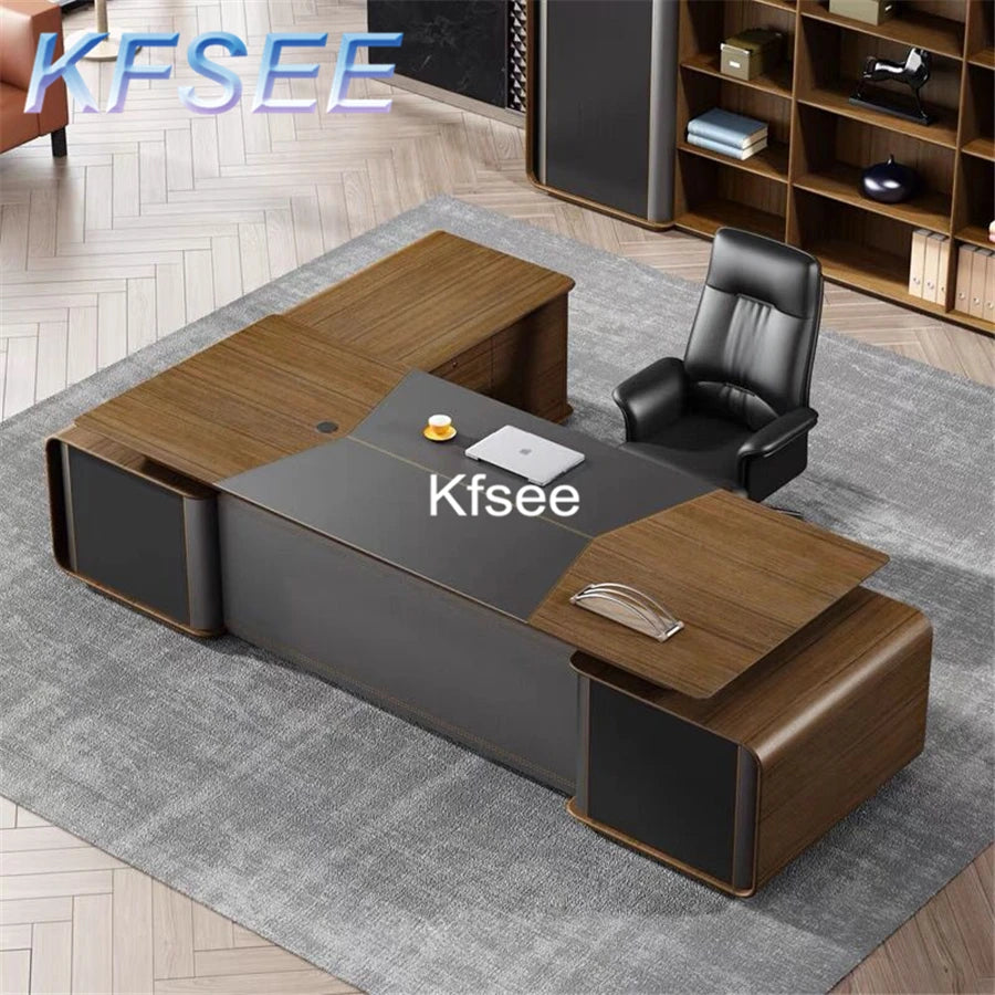 Executive L-Shaped Office Desk
