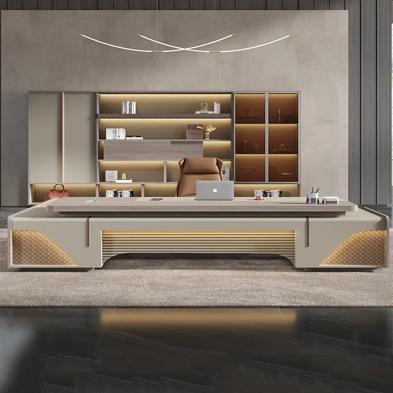 Room Desks Offer Workstation Desk Standing Study Table Seating Office Supplies Accessories Furniture Computer Tavolo Gaming Work