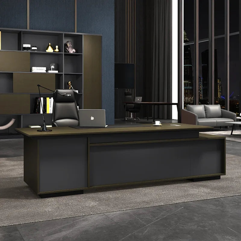 Multifunctional Workstation Home Room Desks Writing Read Organizer Bedroom L Shaped Corner