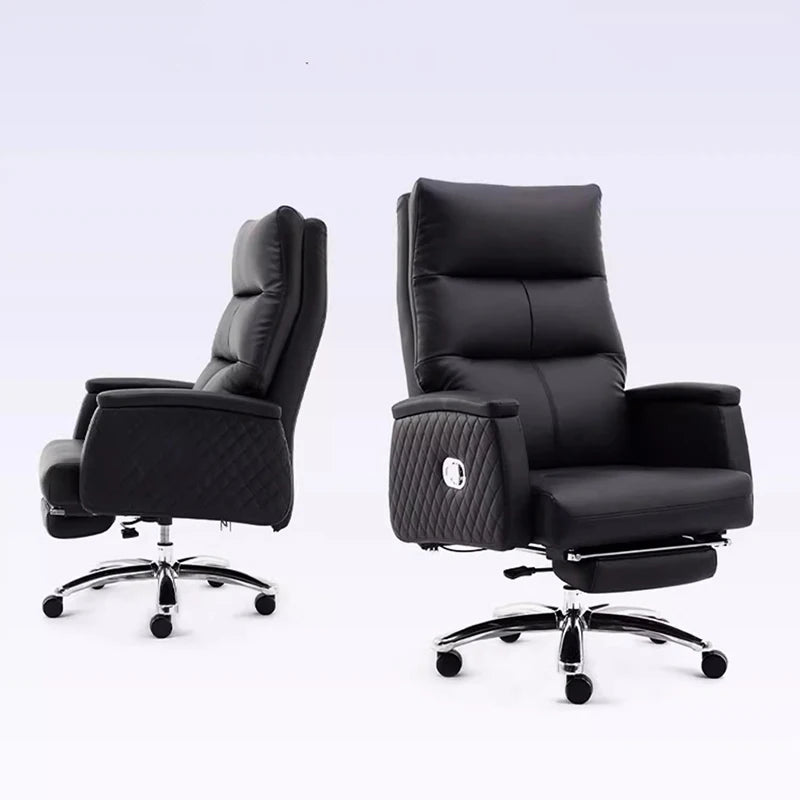 Comfy Swivel Computer Chair: Relaxing Design for Office and Home