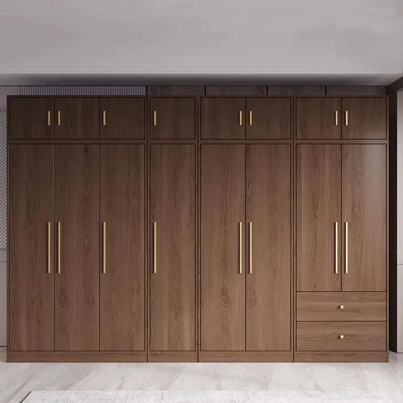 Wooden European Wardrobe – Heavy Duty, Large, Multi-Drawer Storage for Bedroom