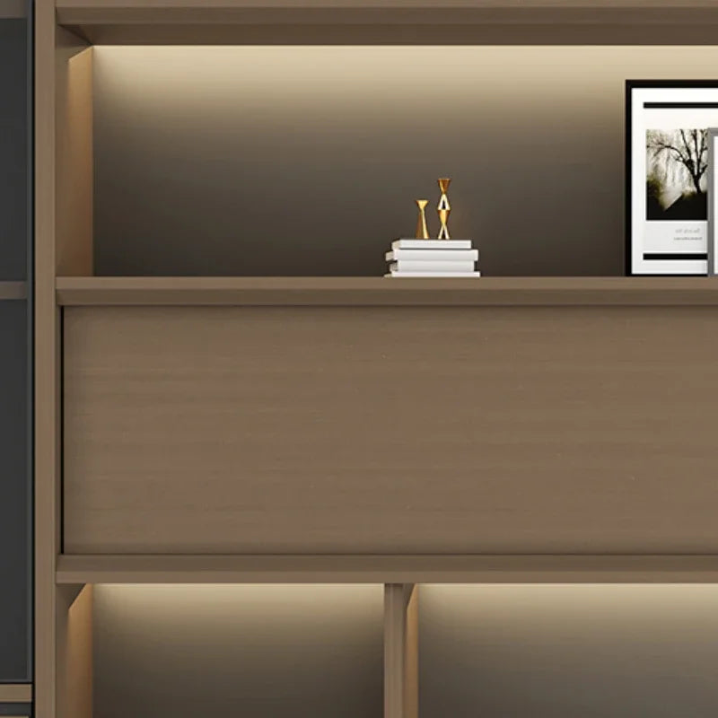 Storage Display Book Shelf Filing Corner Tall Book Shelf Bedroom Glass Modern Libreria Scaffale Per Libri Home Furniture HD50BC