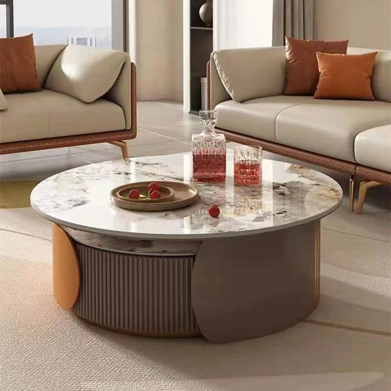 Luxury Round Nordic Coffee Table