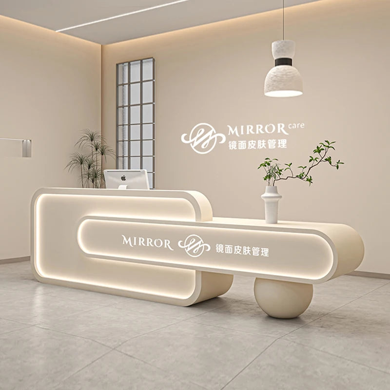 Counter Reception Table and Exhibitor Furniture