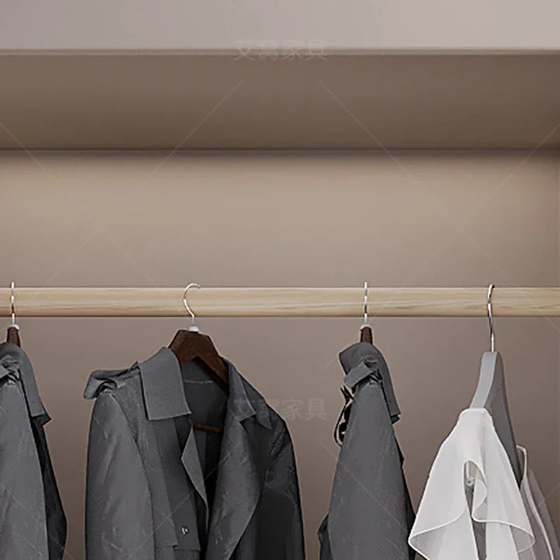 Simple Wooden Clothing Cupboard – Small Bedroom Wardrobe and Storage Cabinet