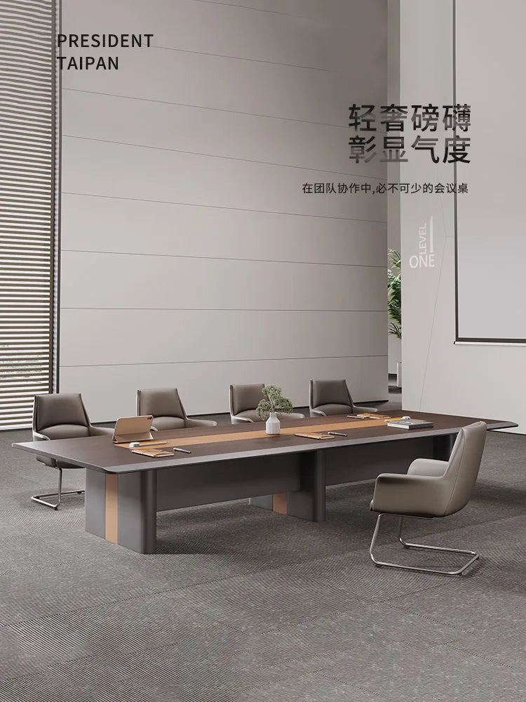 Modern Large scale employee training Conference Table and chair