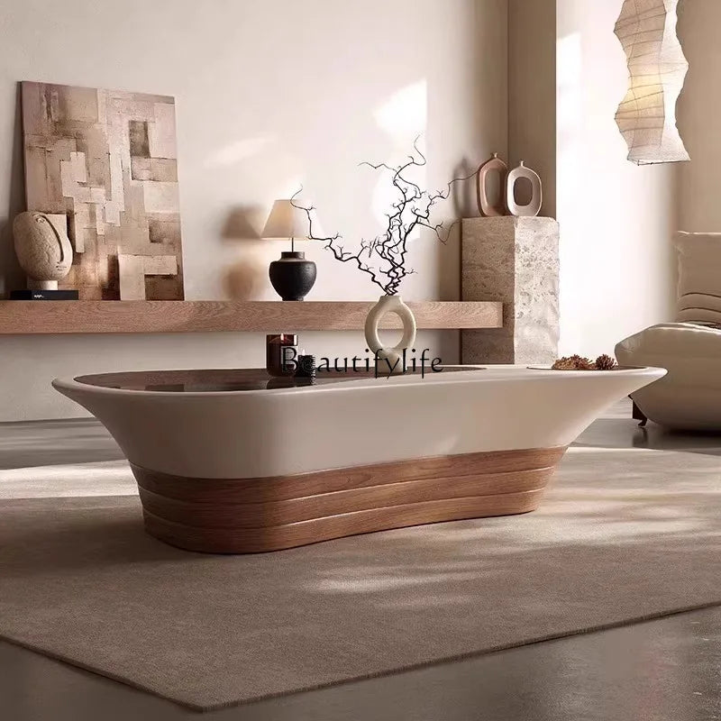 Home Light Luxury High-Grade Italian Minimalist Living Room Designer Creative Strange Shape Coffee Table