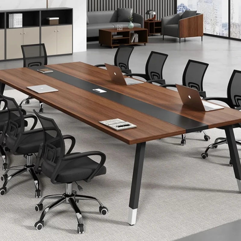 Square Study Conference Tables Standing Large Simple Coffee Office Desk Modern Laptop Tavolo Riunioni Office Furniture CM50HY