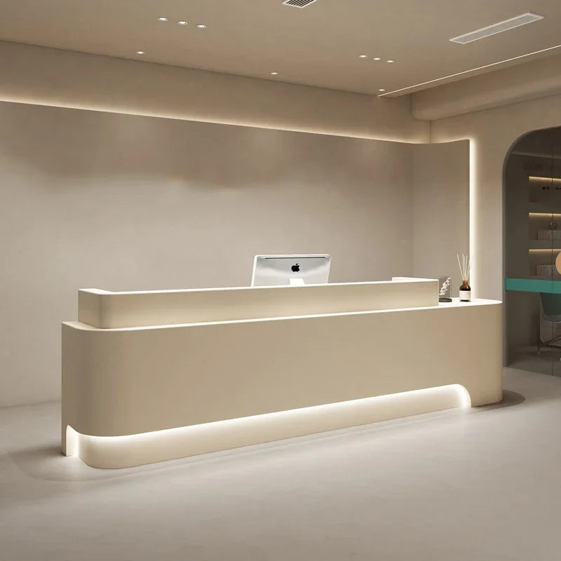 Modern Front Desk and Reception Counters for Offices, Hotels, Beauty Salons, and Spas