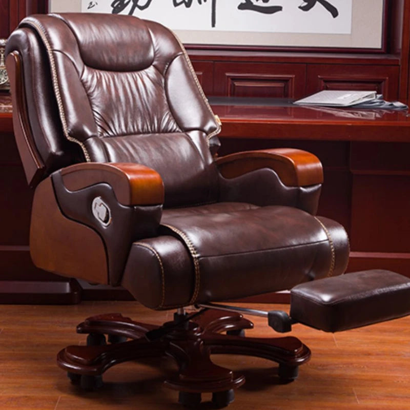 Luxury Massage Office Chairs Ergonomic Swivel Comfy Office Chairs Armchair Design Silla Escritorio Office Gadgets JY50BG