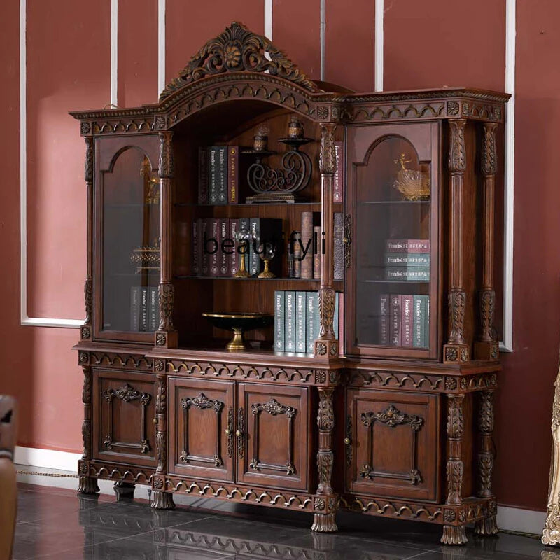 European-Style Marble Executive Desk