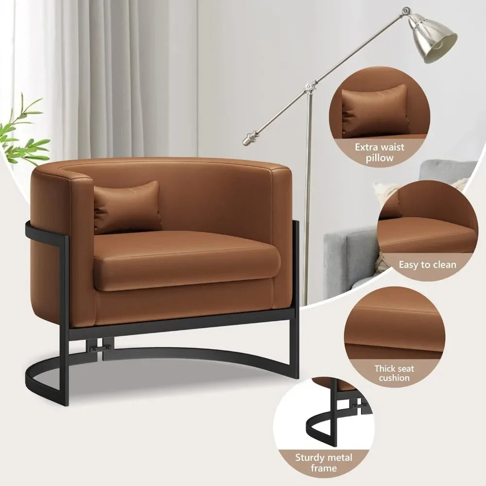 Single Modern Upholstered Armchair
