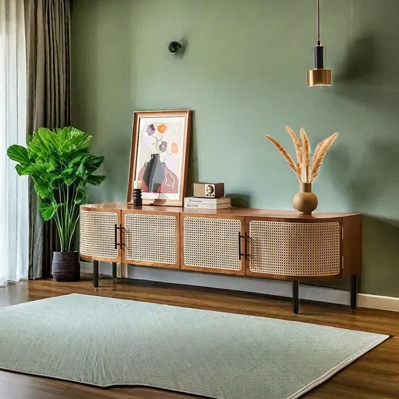 Mueble Tv Nordic Stand Comfortable Furniture Floating Shelf Drawer Vintage Living Modern Console Mobile Storage Casa Arredo