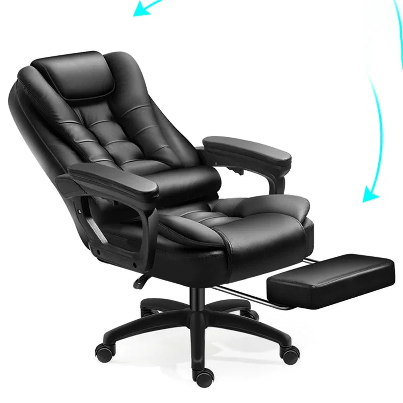 Gamer Office Chair – Nordic Executive Recliner with Wheels