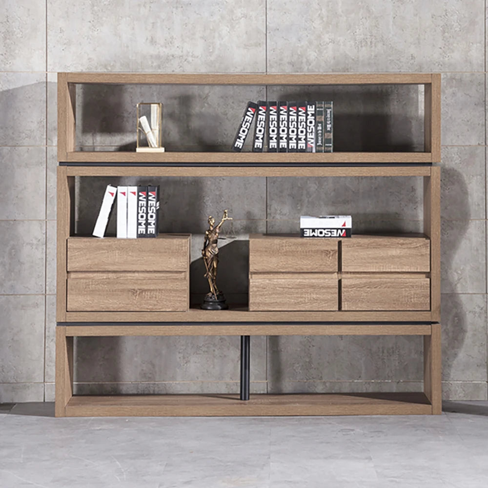 7.2ft Executive Office Desk with Locker & File Cabinet