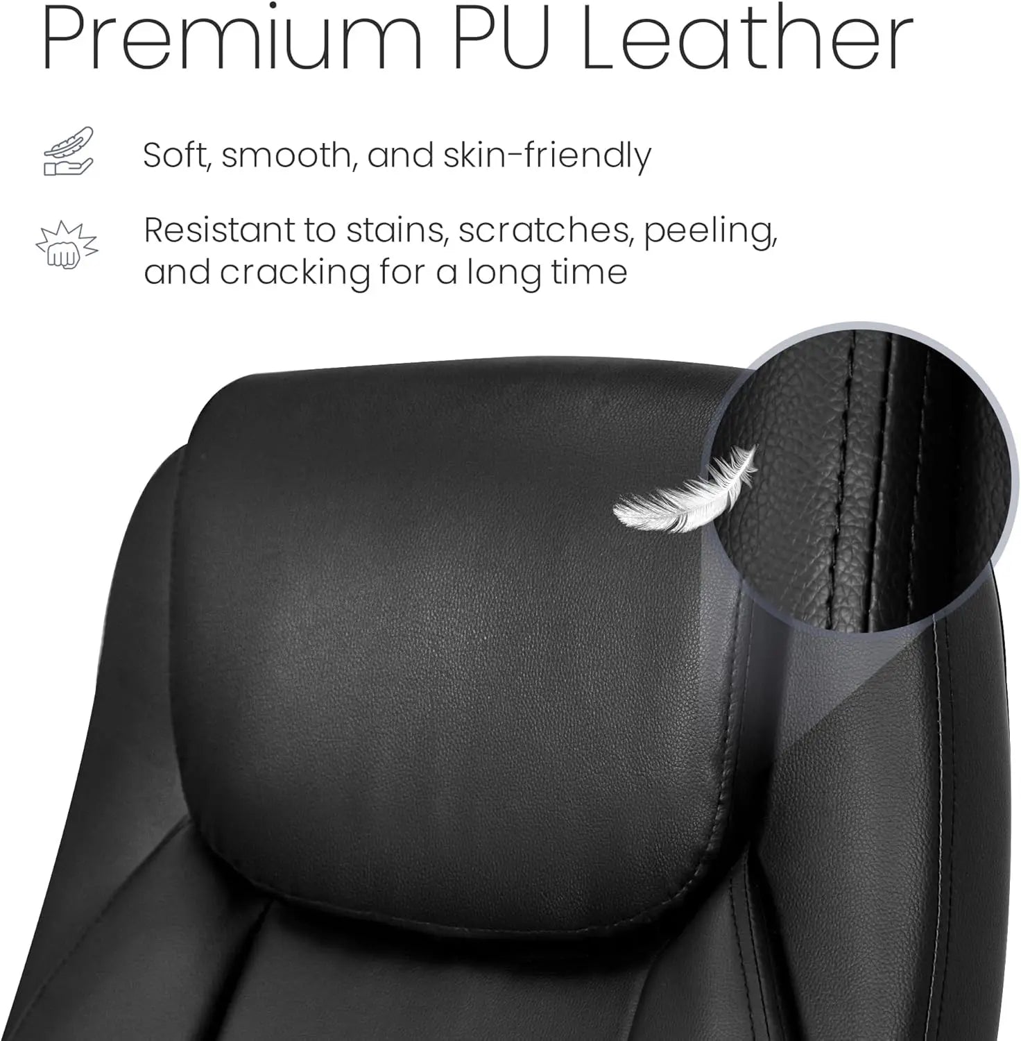 Ergonomic leather Office Chair