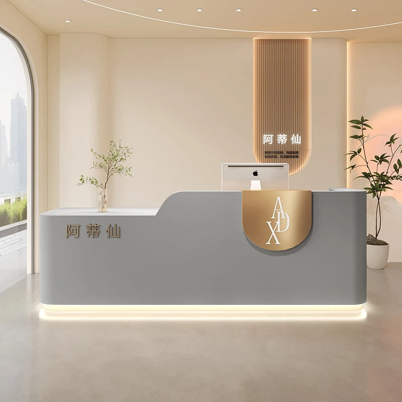 Luxury Reception Desk and Hairdressing Counter