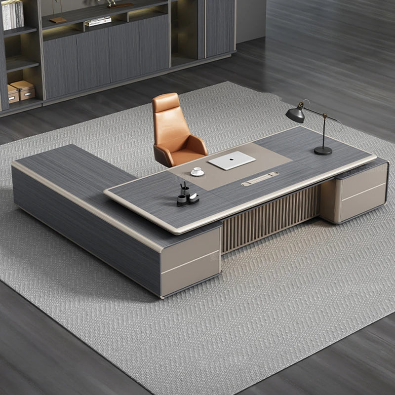 L-Shaped Executive office Desk