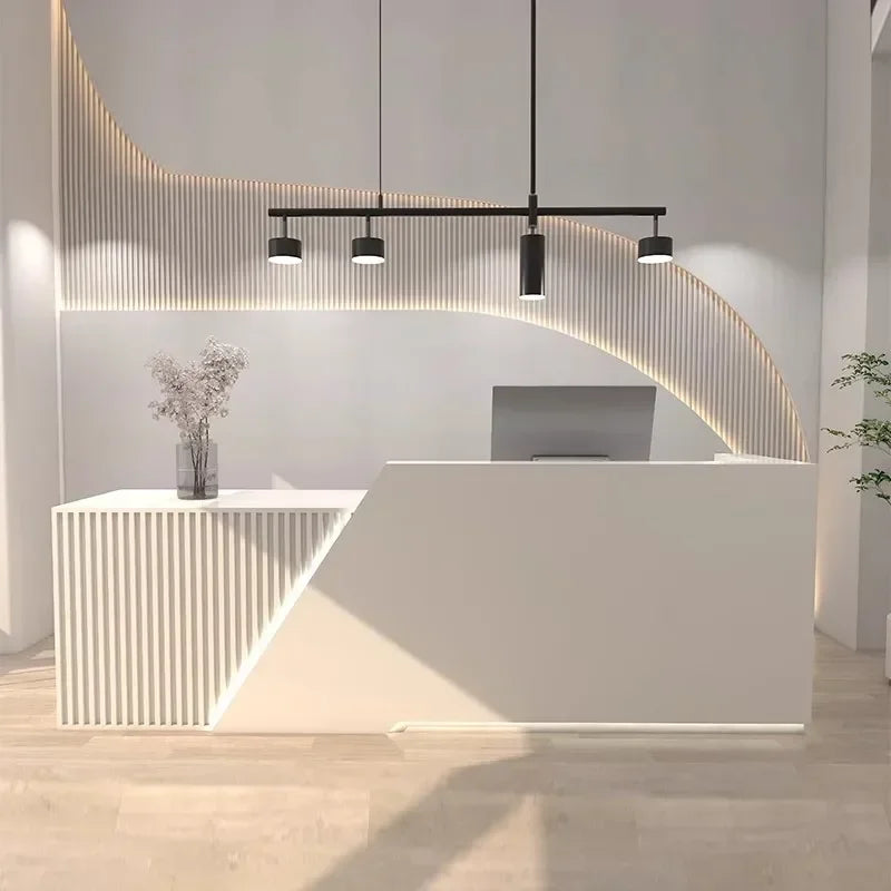 Modern Front Reception Desks and Bar Counters for Hotels, Gyms, and Conferences