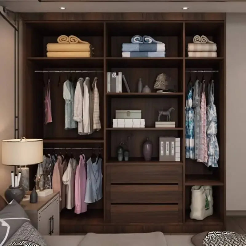 Luxury Orgnizer Wardrobes Drawers Losets Mdf Closet Organizer Wardrobes Storage Clothes Locker Szafa Na Ubrania Home Interior