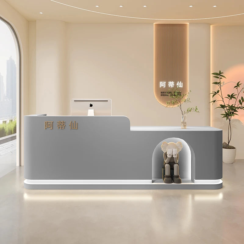 Luxury Reception Desk and Hairdressing Counter