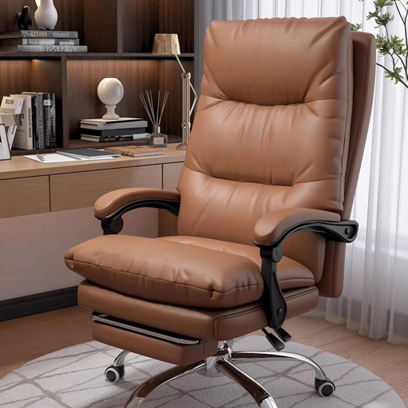 Furniture Backrest Chair Comfortable Office Recliner Lazy Computer Armchair Living Room Chair Work Silla Ergonomica Pc Desk