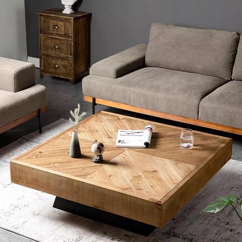 Trendy Glamour Coffee Table Vintage Fashionable Large Luxury Side Table Elegant Aesthetic Tavolino Da Salotto Home Furniture