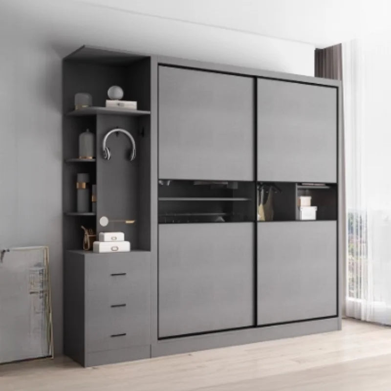 Luxury Wardrobe Organizer – Open Closets, Bedroom Cabinet with Shelves