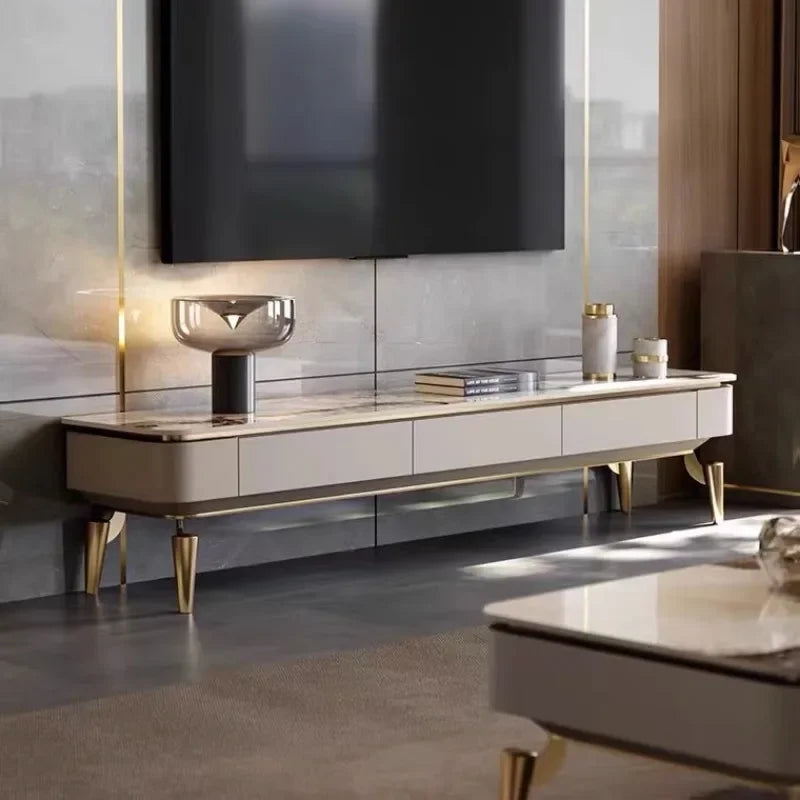 Fireplace Tv Stand Living Room Furniture Cabinet Entertainment Unit Farmhouse Floating Luxury Muebles Tv Media Console China