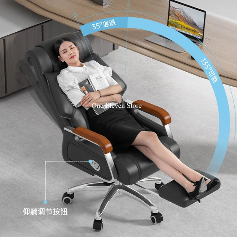 Ergonomic Office Chair – Rolling Swivel Design