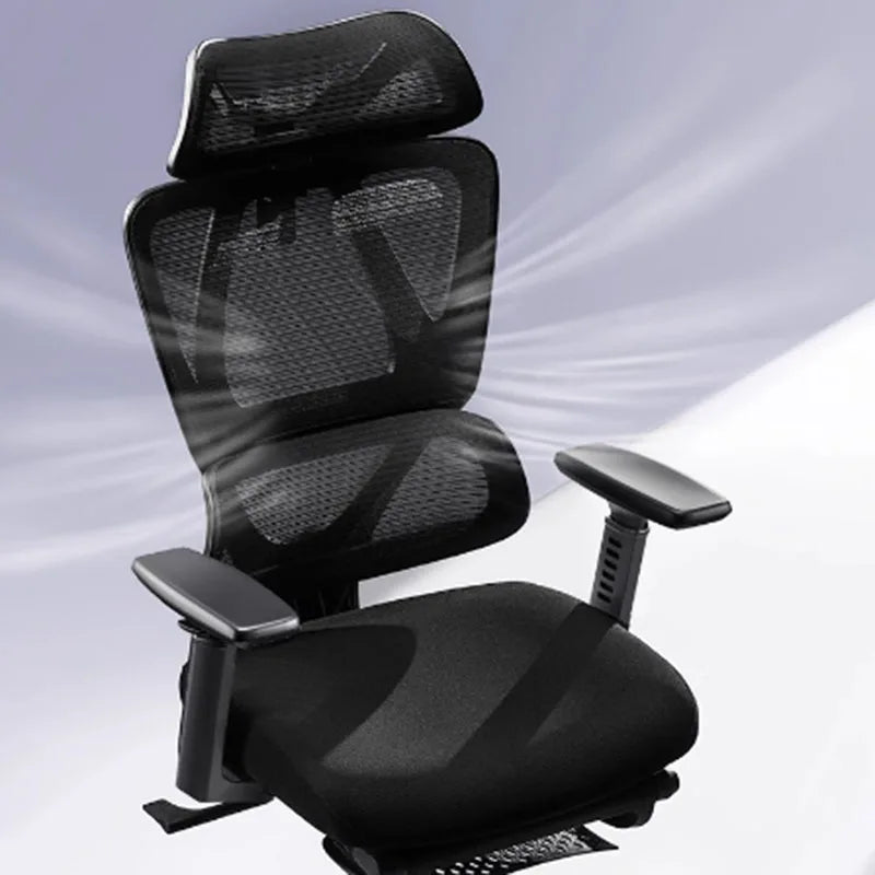Rotating Office Chair with Footrest – Comfortable Armchair for Relaxation, Gaming