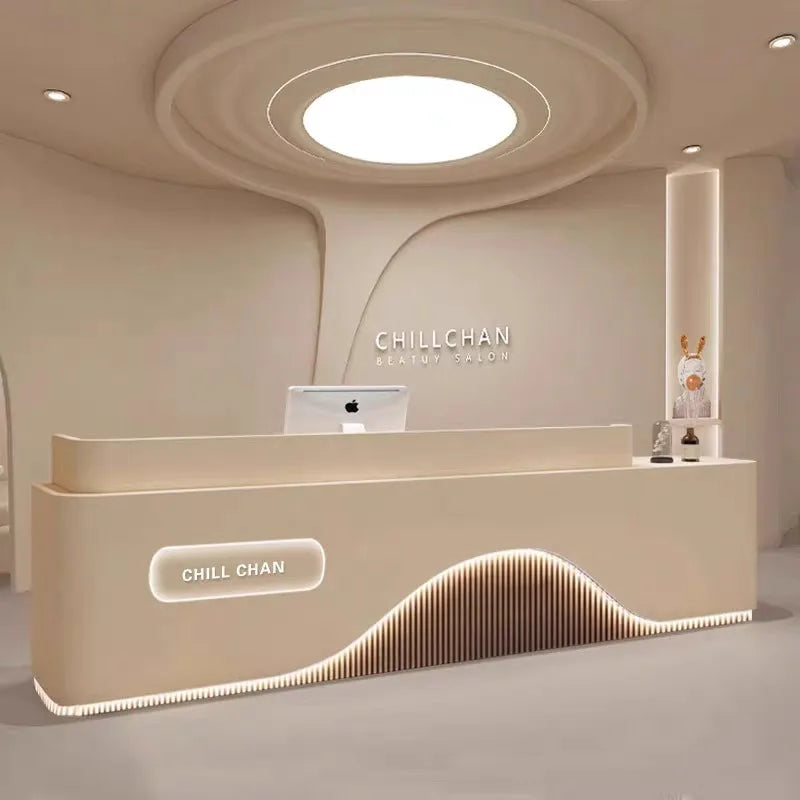 Modern Reception Counter and Bar Furnishings
