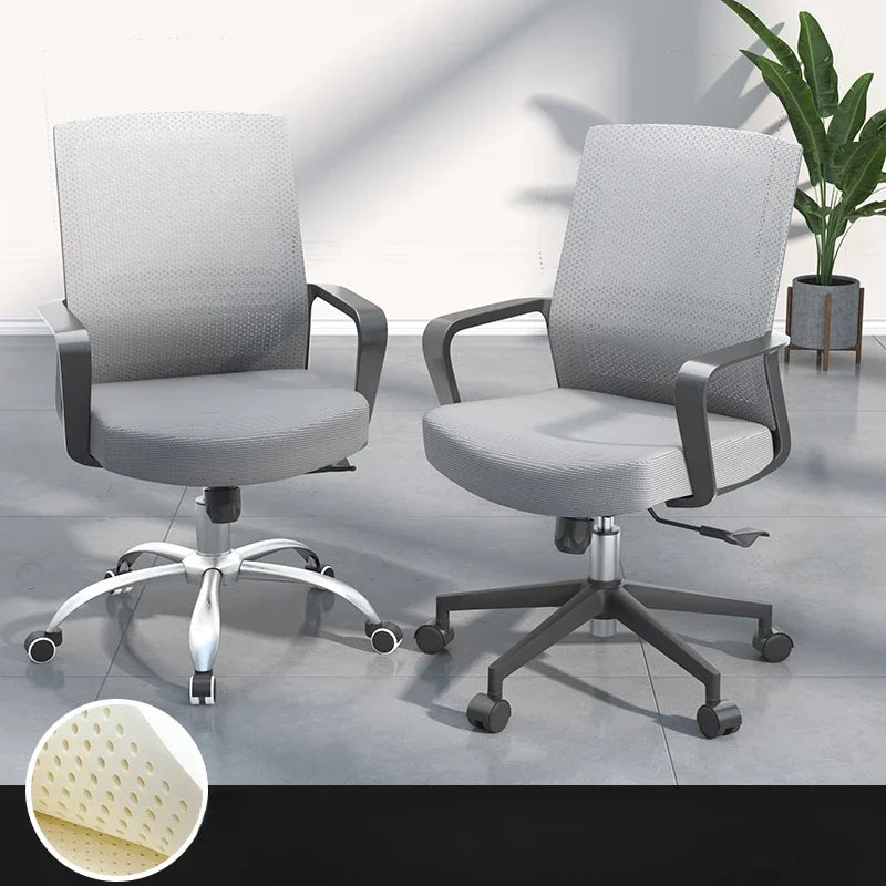Wheels Ergonomic Design Office Chair Back Rest Adjustable Modern Office Chair Fancy Meditation Cadeira De Escritorio Furniture