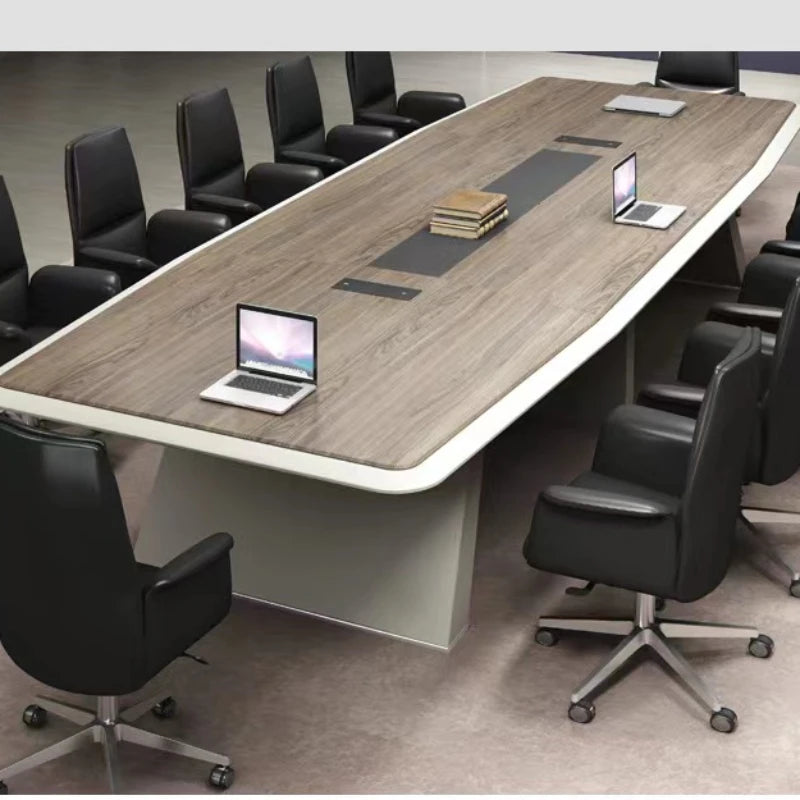 Luxury Coffee Conference Table Computer Modern Work Laptop Office Desk Meeting Executive Tavolo Riunioni Office Furniture CM50HY