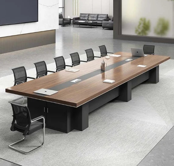 Conference Room Negotiation Table & Chair Set