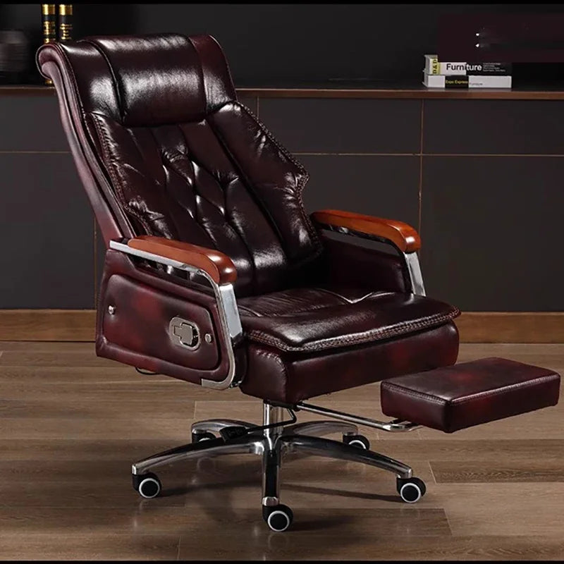 Floor Sillon Gamer Ofice Chair Leather Lazy Armchair Rolling Ofice Chair Ergonomic Computer Sillas Escritorios Furnitures