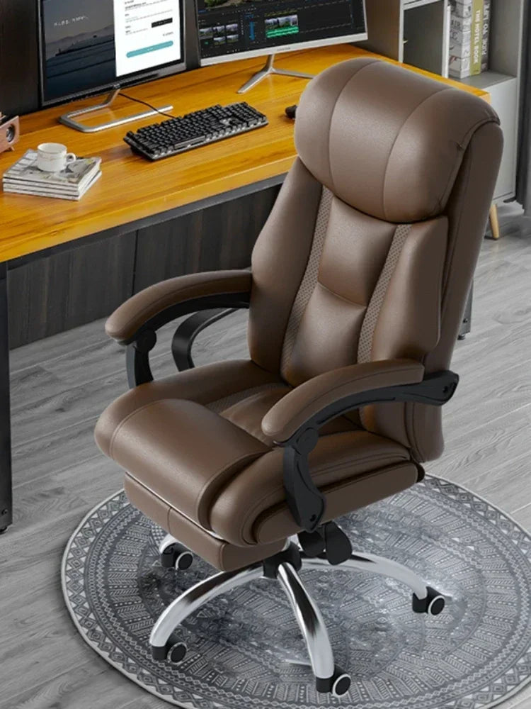 Lumbar Support Office Chair Neck Support Cover Stretch Ffice Chair High Back Nordic Cadeira De Escritorio Office Furniture