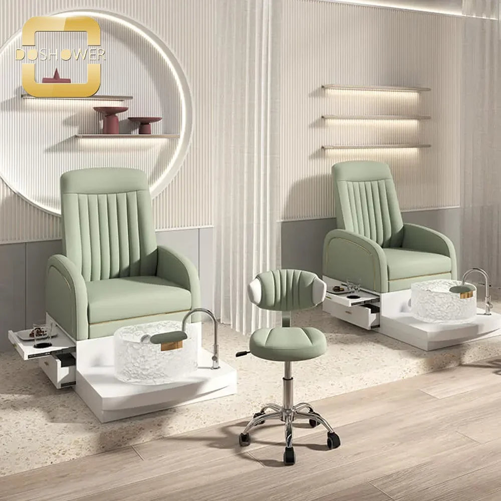 Foot Washing Sofa Massage Chair Manufacture Of Nail Salon Pedicure Station For Black Foot Wash Manicure Spa Pedicure Chair