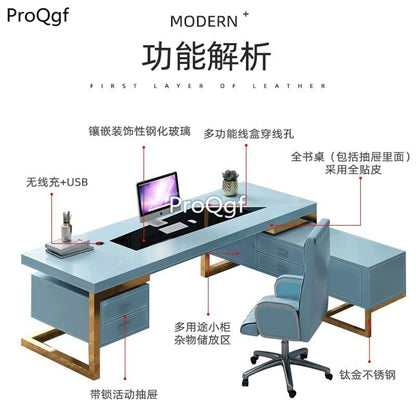 Prodgf 1Pcs A Set 200cm length Boss Like Pretty Office Table Desk