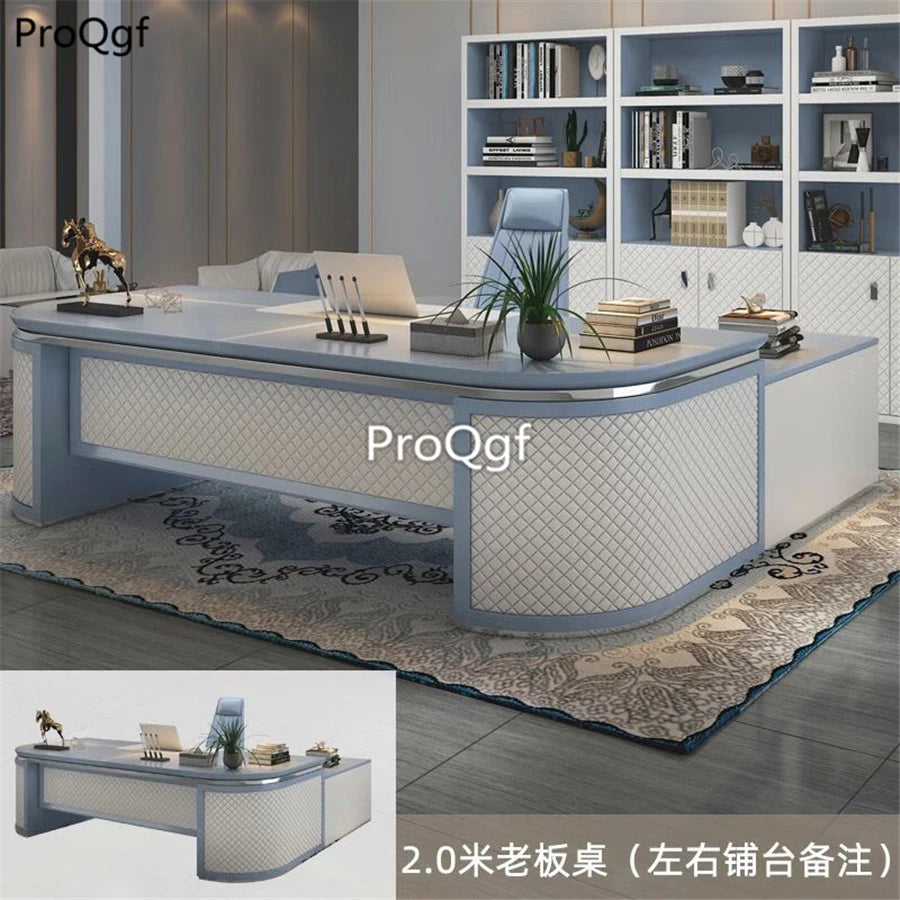 Prodgf 1Pcs A Set 200cm length Boss Luxury Pretty Office Table Desk