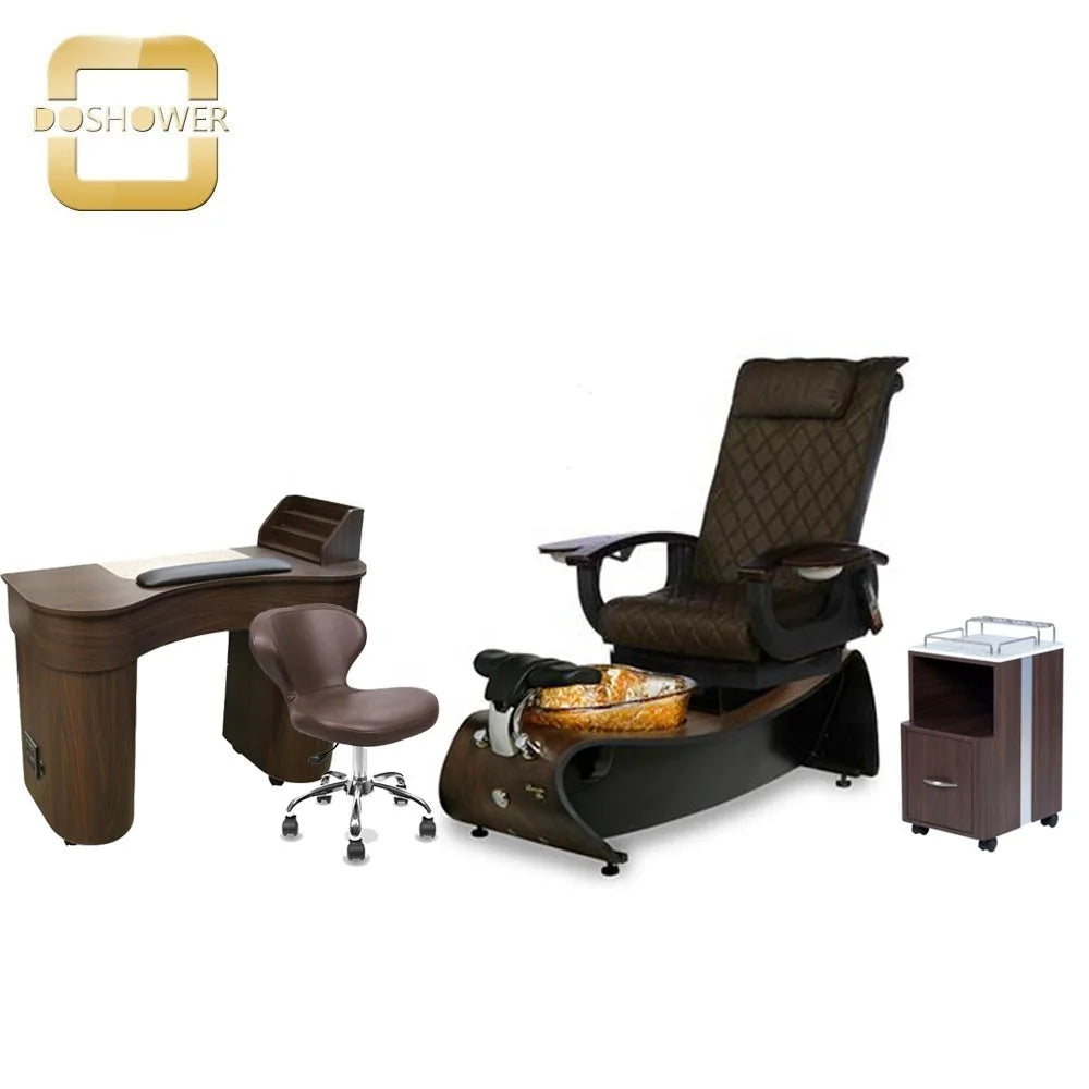 Full massage pedicure chair with disposable nail shop pedicure chair of acrylic powder luxury pedicure chair no plumbing