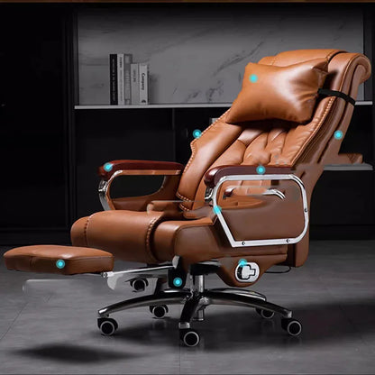 Recliner Computer Chair Ergonomic Swivel Accent Gameing Chair Study Massage Comfy Sillas De Escritorio Balcony Furniture