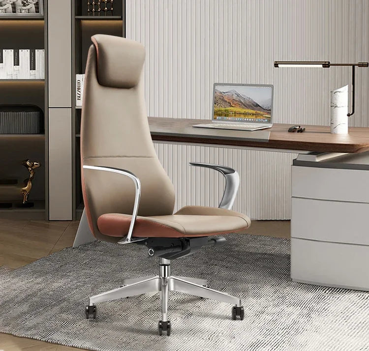 Wholesale High Back Pu Ergonomic Swivel Office Chair Executive Luxury Leather Office Chairs