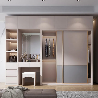 Simple Wooden Clothing Cupboard – Small Bedroom Wardrobe and Storage Cabinet