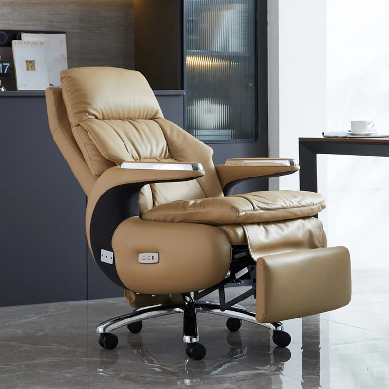 Modern Ergonomic Office Chair – Comfortable Armrest and Wheels