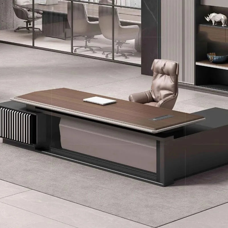 Table Writing Desk Workstation Work Metal Bedroom Office Desks Gaming Coffee Shelf Tavolo Scrivania Ufficio Office Supplies