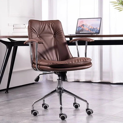 Relaxing Swivel Office Chairs Computer Ergonomic Mobile Meeting Office Chairs Italian Design Office Furniture Chaise Bureau LLOC