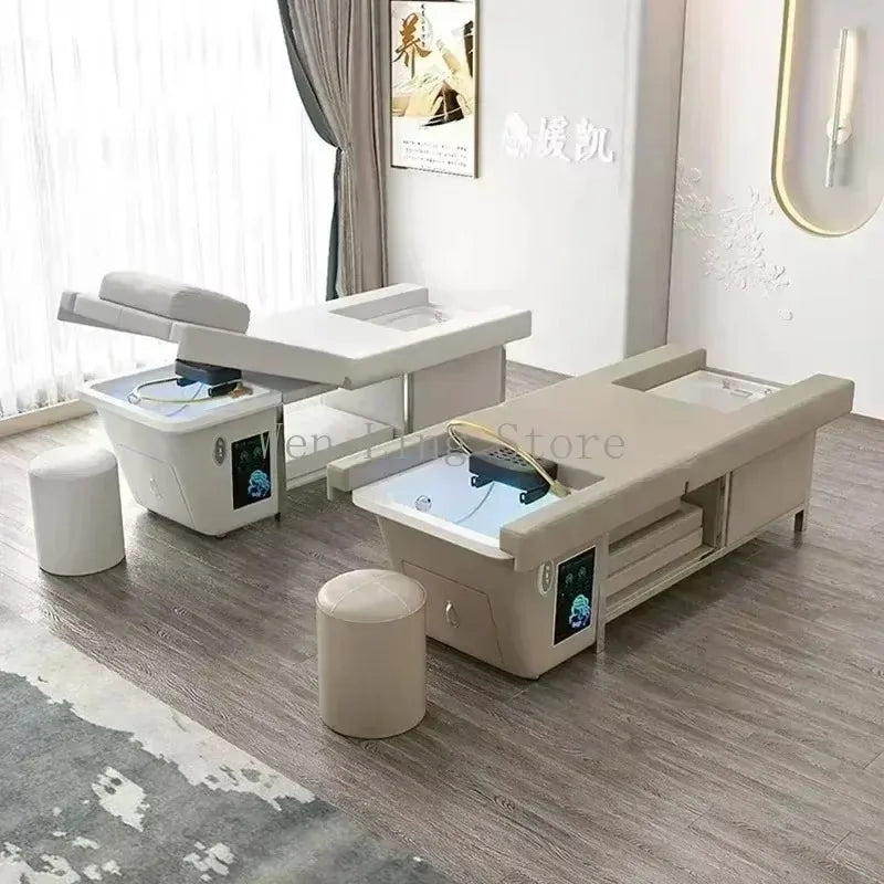 Japanese Head Spa Shampoo Bed Japonais Machine Shampoo Chairs Wash Spa Supplies for Professionals Cadeiras Salon Furniture