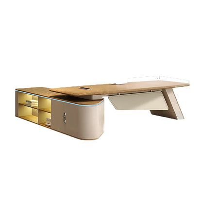 Executive Office Desk Auxiliary Table  Accessories Reception Professional Furniture Scrivania Cameretta Desks Organizer Setup
